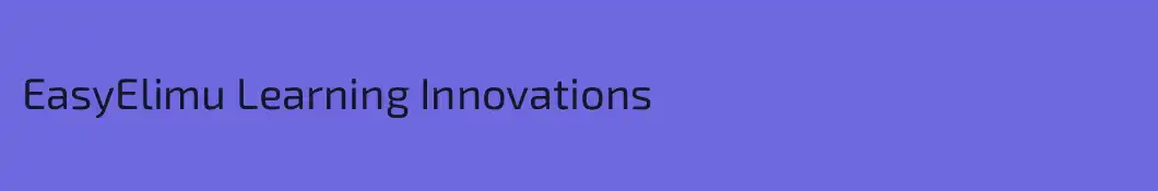 EasyElimu Learning Innovations